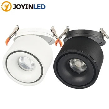 

Dimmable Foldable 360 Degree Rotatable Led Spot Lamp Led COB Downlight Recessed Ceiling Down Light For Living Room Lighting