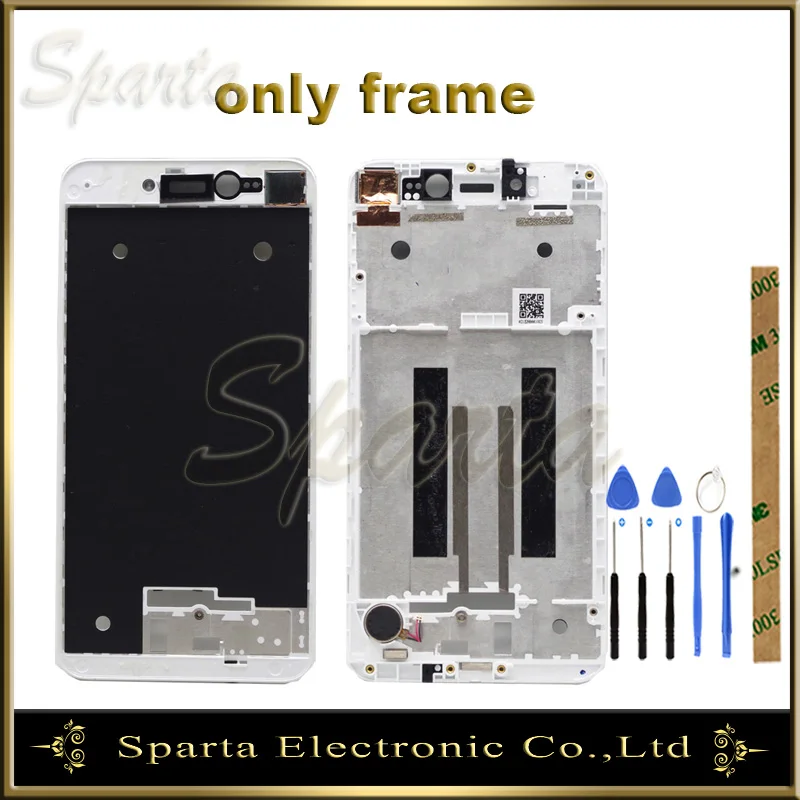 

NEW NEW Good Quality Middle Frame For Asus Zenfone Live ZB501KL Panel Faceplace Repair parts
