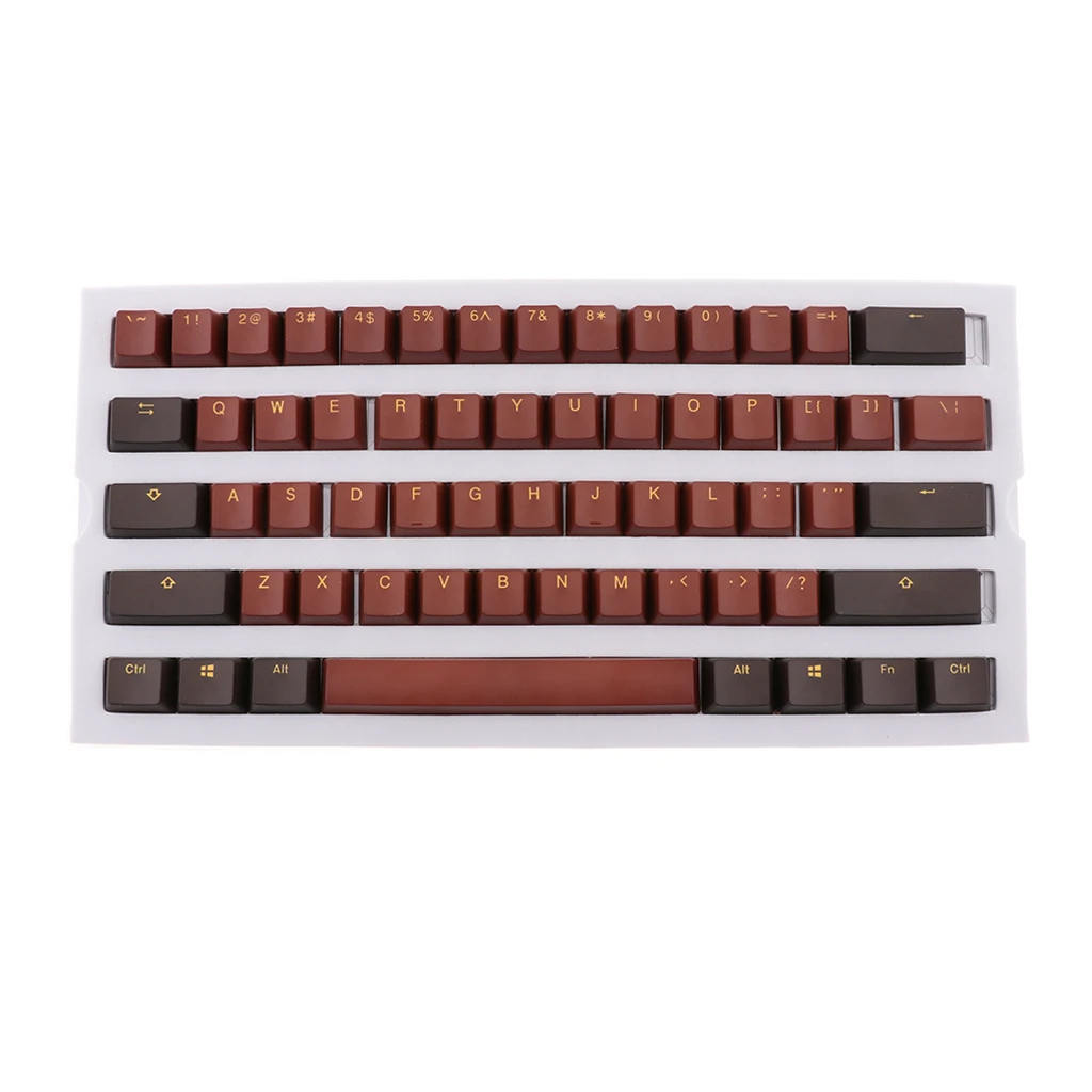 OEM Profile Thick PBT Keycap set for Mechanical Gaming Keyboard, 12.59x6.29x1.77inch