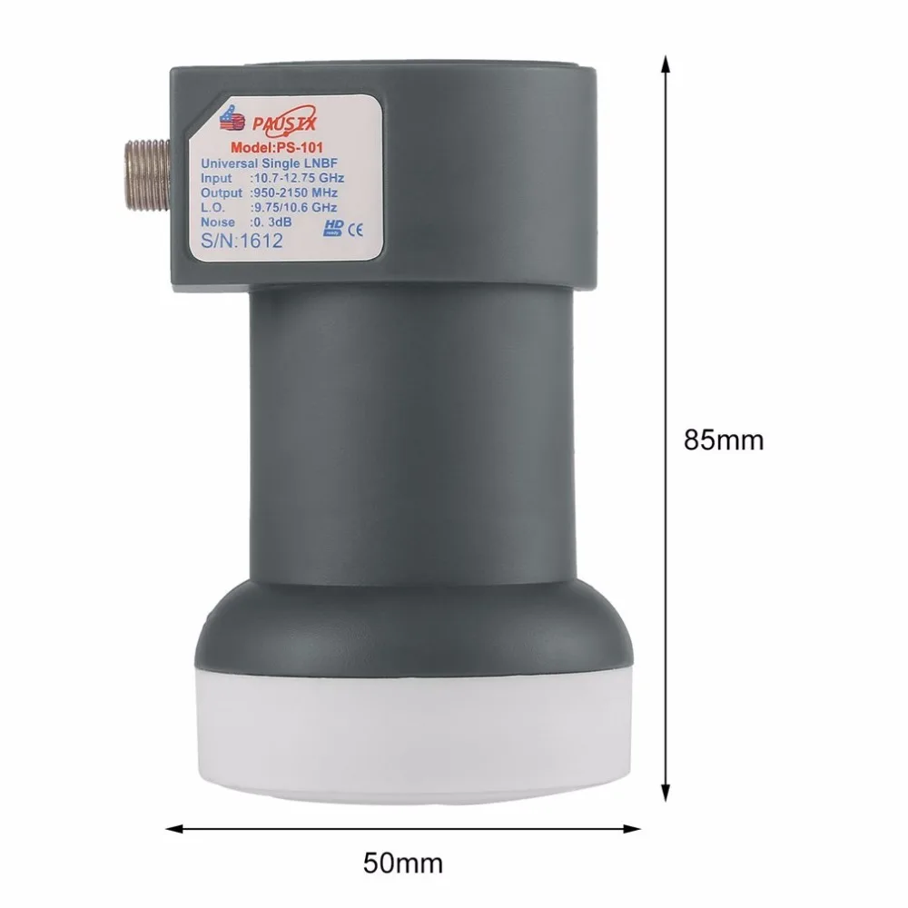 Универсальный ku-диапазон один LNBF 9,75/10.6KU двойной выход Full HD цифровой Ku LNB спутниковый ресивер с высоким диапазоном низких диапазонов