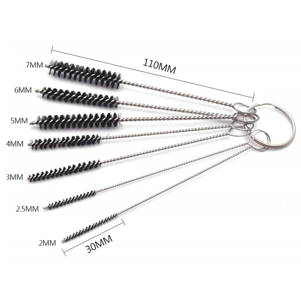 

1Pcs Bottle Tube Nozzle Brushes Cleaning Brush Kitchen Cleaner For Glasses Keyboards Pipe Clean Hookah Smoking Tube Accessories