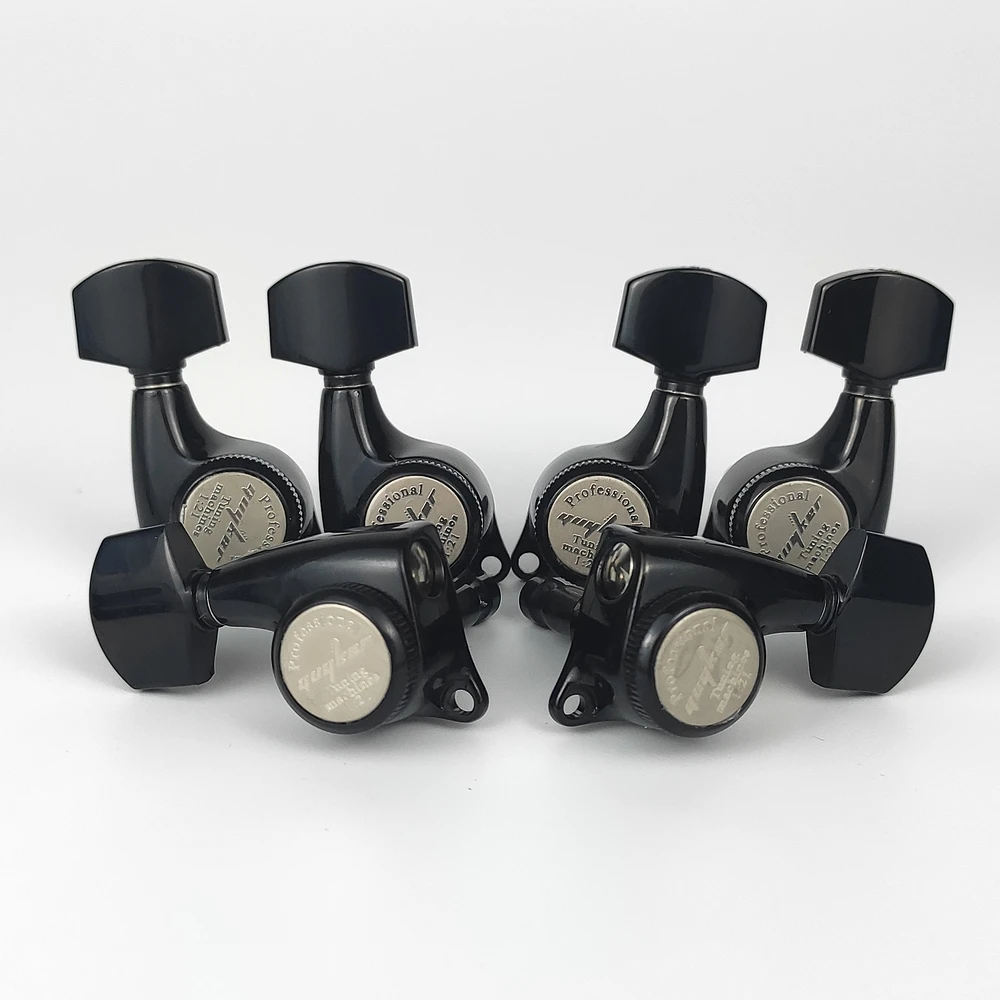 Guyker Guitar Locking Tuners 3L+3R 121 Ratio Lock String Tuning Key