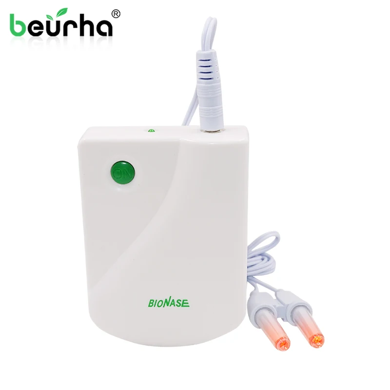 

BioNase Nose Rhinitis Sinusitis Cure Therapy Massage Hay fever Low Frequency Pulse Laser HealthCare Machine instrument Massager