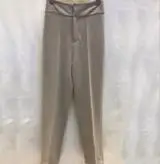 pant Осенний офисный женский темпераментный модный блейзер+ Повседневный брючный костюм - Цвет: pant