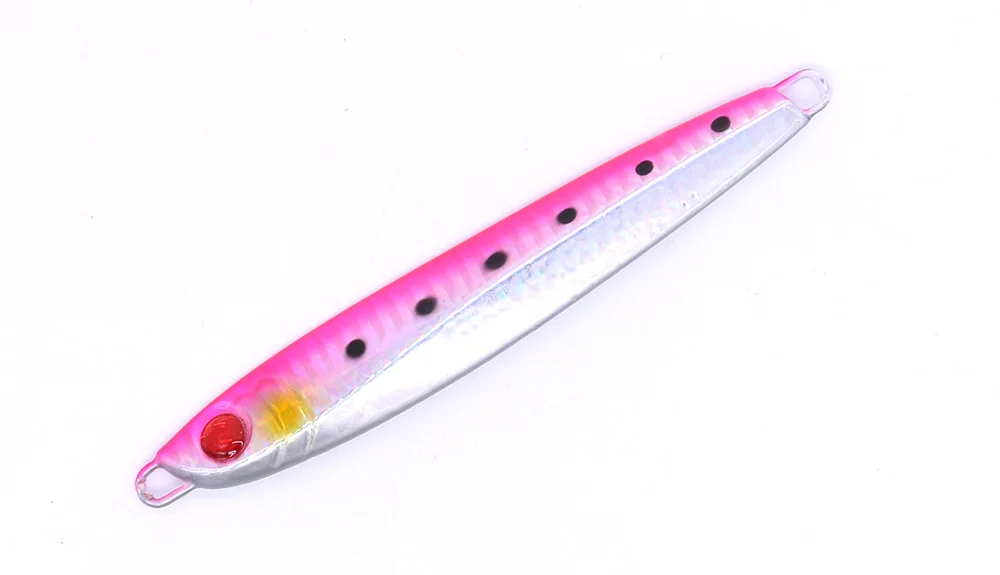 Isca de Pesca Gabaritos de Metal Castfun Jack Olho Strush 80g 5 Pçs - Lote Jigscasting Jigging Iscas Artificiais Jig Isca 60g 5 pçs lote JigsCasting Jigging Iscas Artificiais Isca