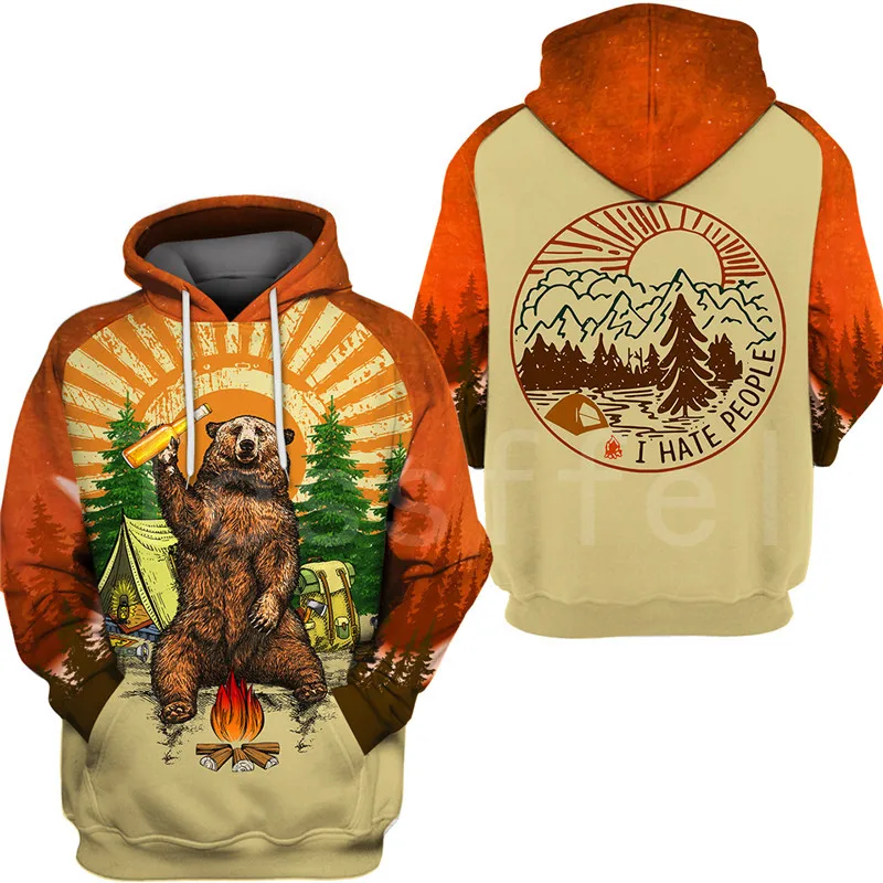 Tessffel Animal Bear Hunting I hate people Love Camping Funny NewFashion 3DPrint Zipper/Hoodies/Sweatshirts/Jacket/Men/Women S17 Tessffel Animal Bear Hunting I hate people Love Camping Funny NewFashion 3DPrint Zipper/Hoodies/Sweatshirts/Jacket/Men/Women S17