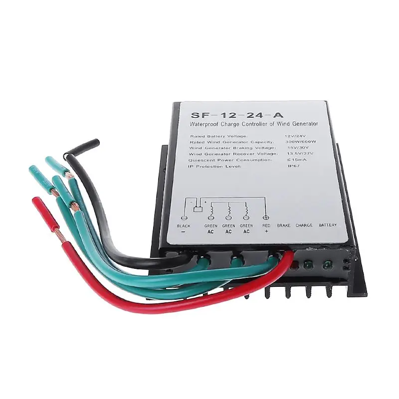 MakeSkyBlue Wind Charge Controller IP67 Waterproof Auto 300W 12V 600W 24V MakeSkyBlue Wind Charge Controller IP67 Waterproof Auto 300W 12V 600W 24V