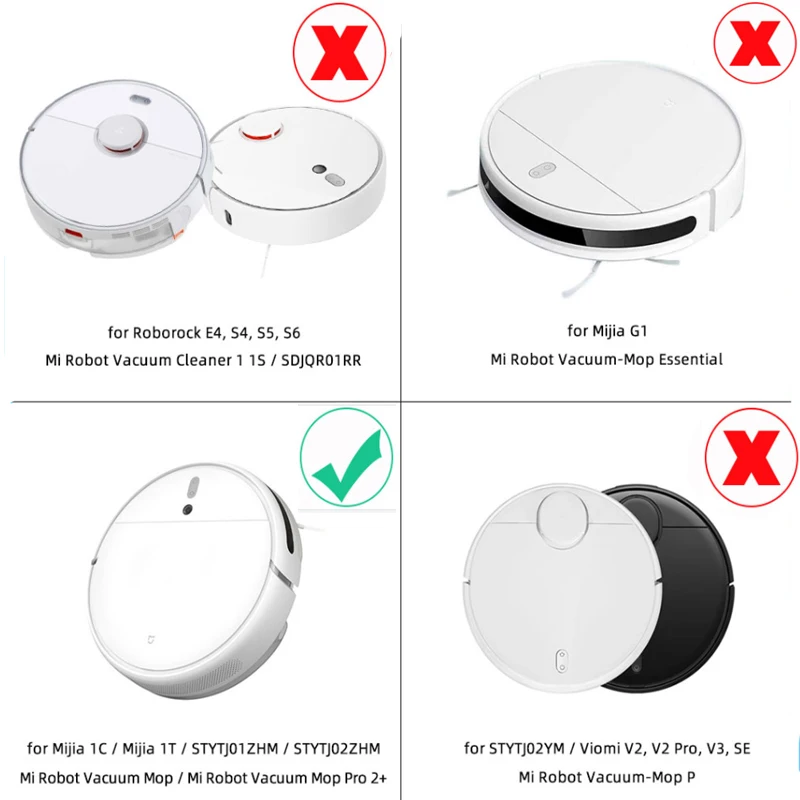 Robot aspirapolvere casella di polvere accessori per xiaomi norma mijia 1C  pro mi casa spazzare pezzi di ricambio con filtro hepa|Vacuum Cleaner  Parts| - AliExpress
