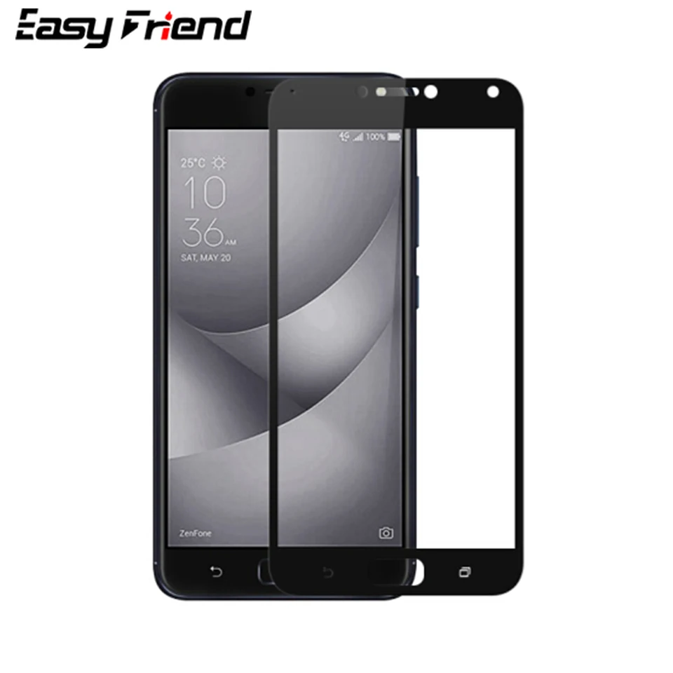 Для Asus ZenFone 3 Max ZC520TL ZC553KL 5 2 дюйма Защитная пленка для экрана с полным покрытием