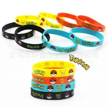 

Pokemon Silicone sports bracelet theme party bracelet jewelry