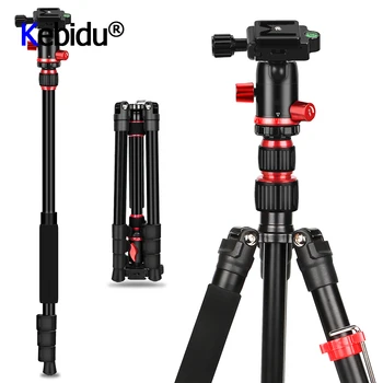 

Professional Camera Tripod Camera Holder Portable Aluminum Camera Stand 360 Degree Ball Head For SLR DSLR Digital Camera Travel