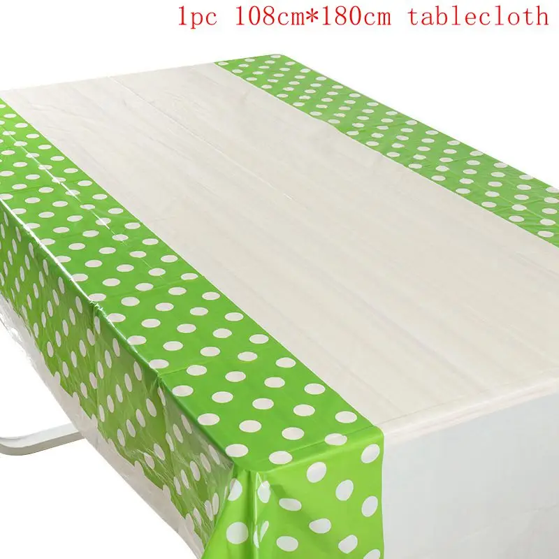 1pc tablecloth Вечерние одноразовые столовые приборы в виде динозавра, бумажные стаканы, салфетки, баннер, скатерть, топпер для торта, детские украшения на день рождения - Цвет: 1pc tablecloth