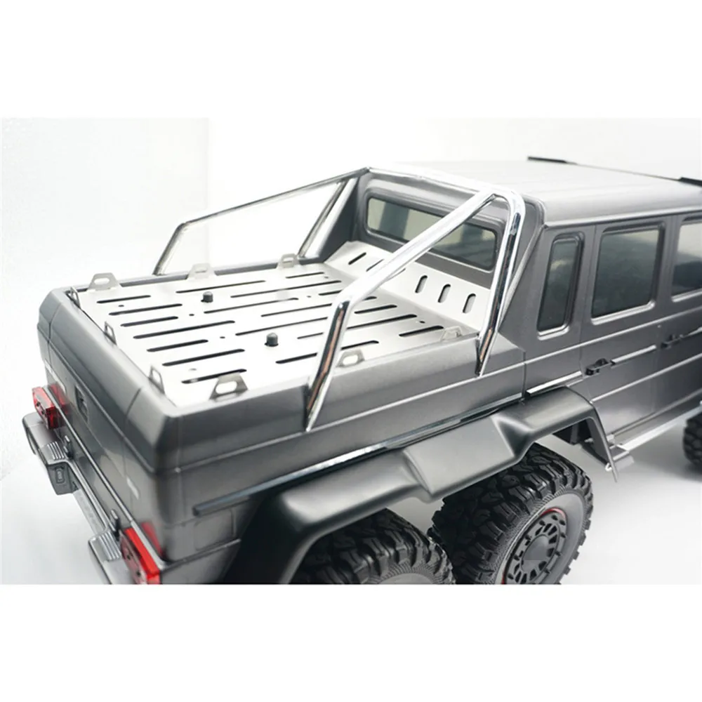 Крышка багажника из нержавеющей стали для TRAXXAS TRX-6 G63 6X6 RC Гусеничный автомобиль Запчасти Аксессуары