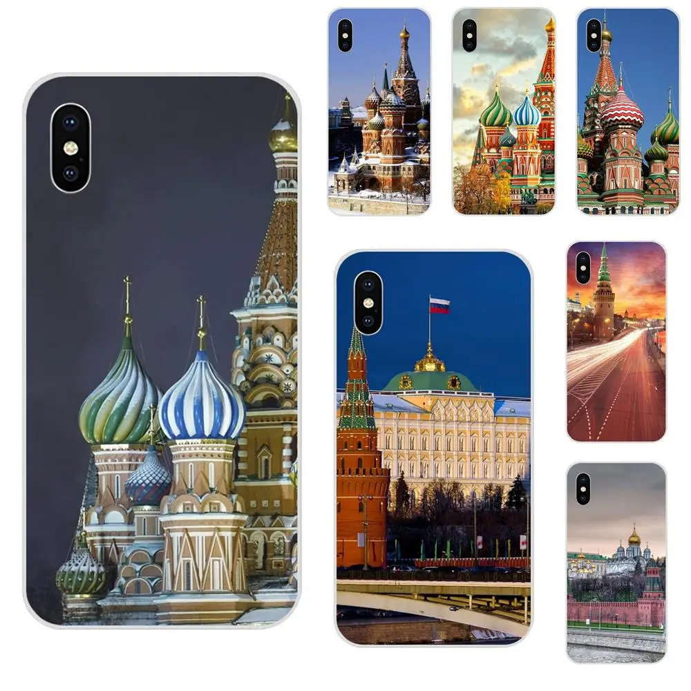 

For Galaxy Alpha Note 10 Pro A10 A20 A20E A30 A40 A50 A60 A70 A80 A90 M10 M20 M30 M40 Soft TPU Cover Case Kremlin Moscow Russia