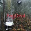 Stainless Steel Aquarium CO2 Diffuser Fish Tank Live Plant Carbon Dioxide Atomizer Reactor Suction Cup Set 4
