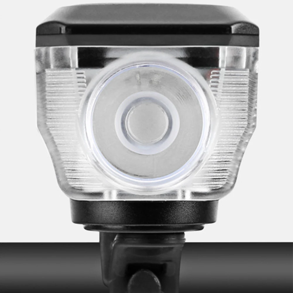 

Bicycle Bell With Light 2000mAh USB Rechargeable Solar Power 3 Modes LED Front Light Solar Energy LED Bike Lamp Cycle FlashLight