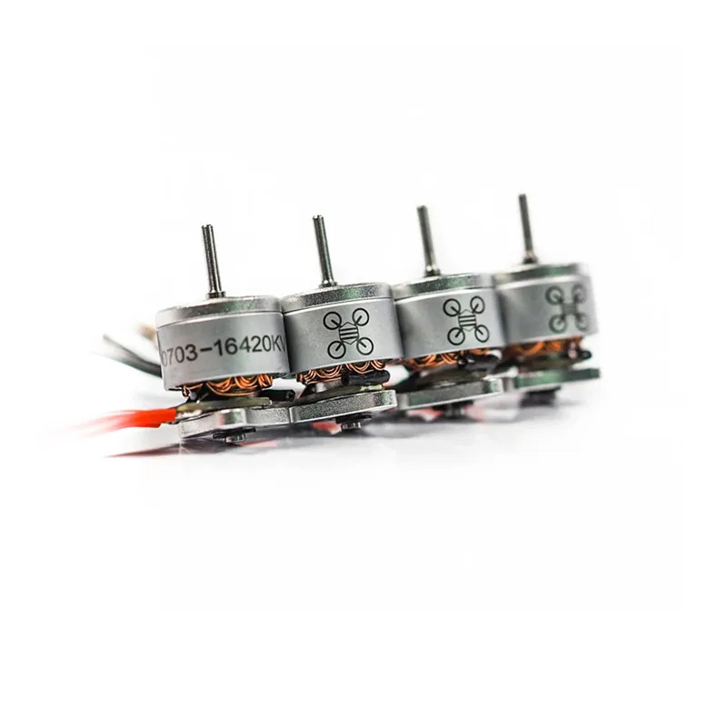NewBeeDrone 0703 RC бесщеточный мотор 16420KV 1S Lipo батарея 1 мм вал для небольшой гоночный