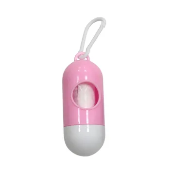 

New 1 Pcs Practical Pet Dog Poop Bag Dispenser Waste Garbage Holder Dispensers + Poop Bags Set Pets Dogs Trash Cleaning Supplies