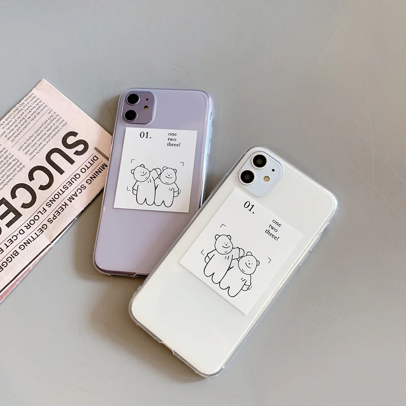 GlamPhone чехол, обнимающий медведь, чехол для телефона для iPhone11Pro/Max X XS Max XR, мягкий силиконовый чехол для iPhone11 7 8 6 6s Plus, чехол