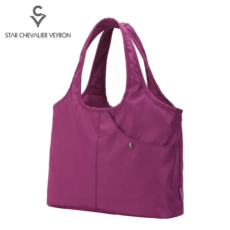 

SCV New Waterproof Nylon Handbag Shoulder Bag For Women Multi-pocket Canvas Bags Large Capacity Mother Handbags Female Bag Totes