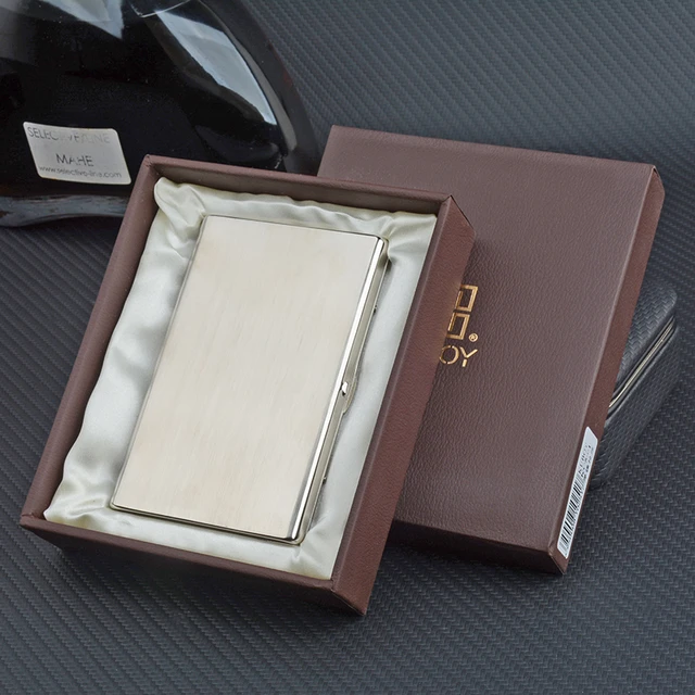20Pcs Retro Lengthened Thin Cigarette Case Leather Material Split  Wear-resistant Anti-Pressure Cigarette Accessories - AliExpress