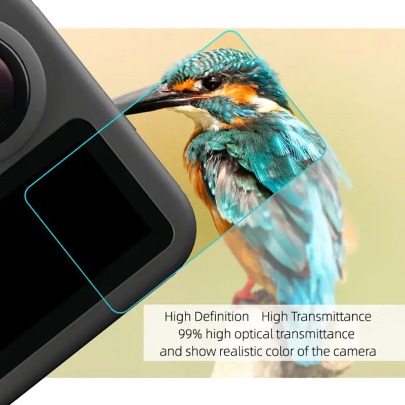 1 комплект Закаленное стекло Защитная пленка крышка объектива для камеры GoPro Max