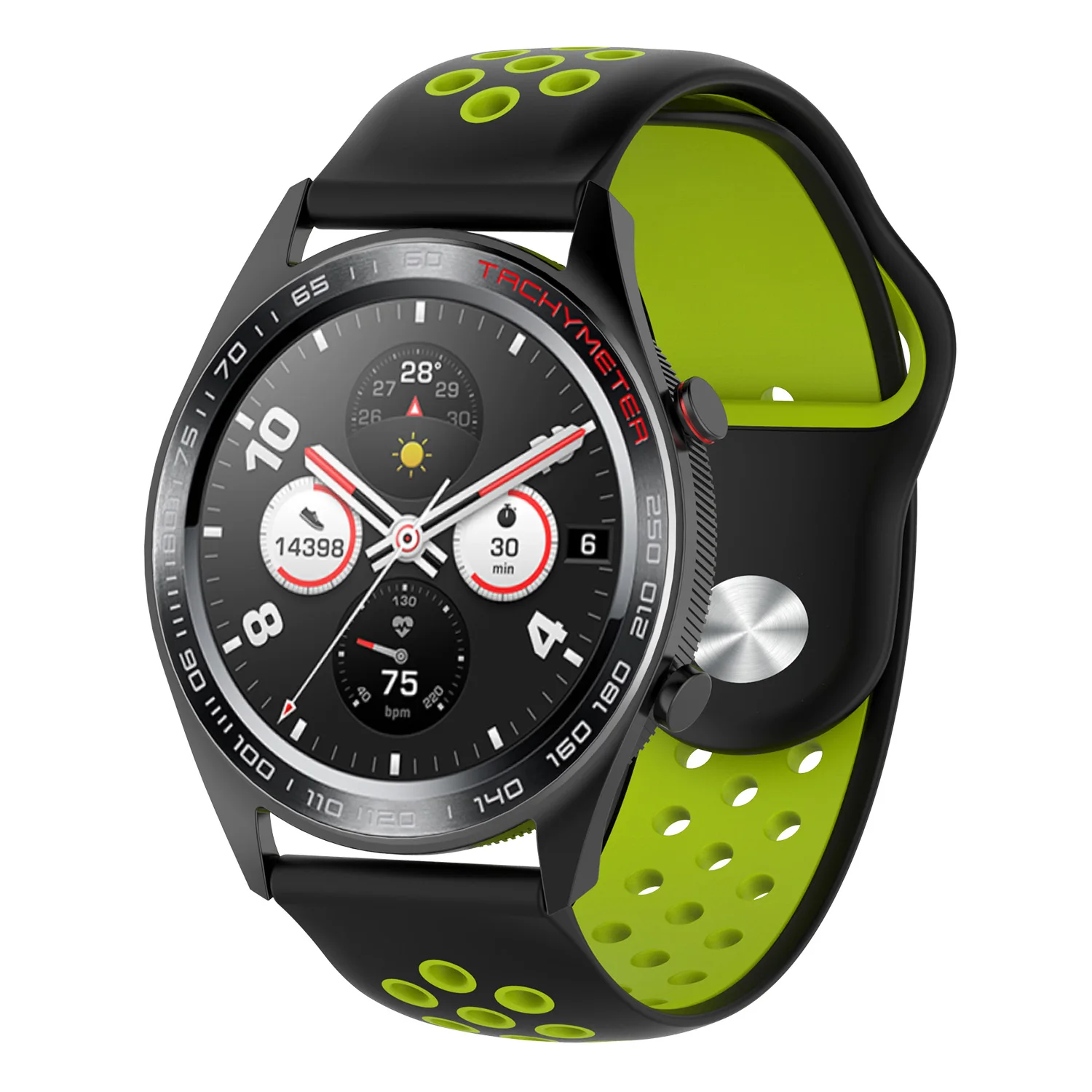 22 мм ремешок для часов Силиконовый ремешок для huawei Honor Magic AMAZFIT 2 samsung gear S3 Pebble Time Ticwatch браслет