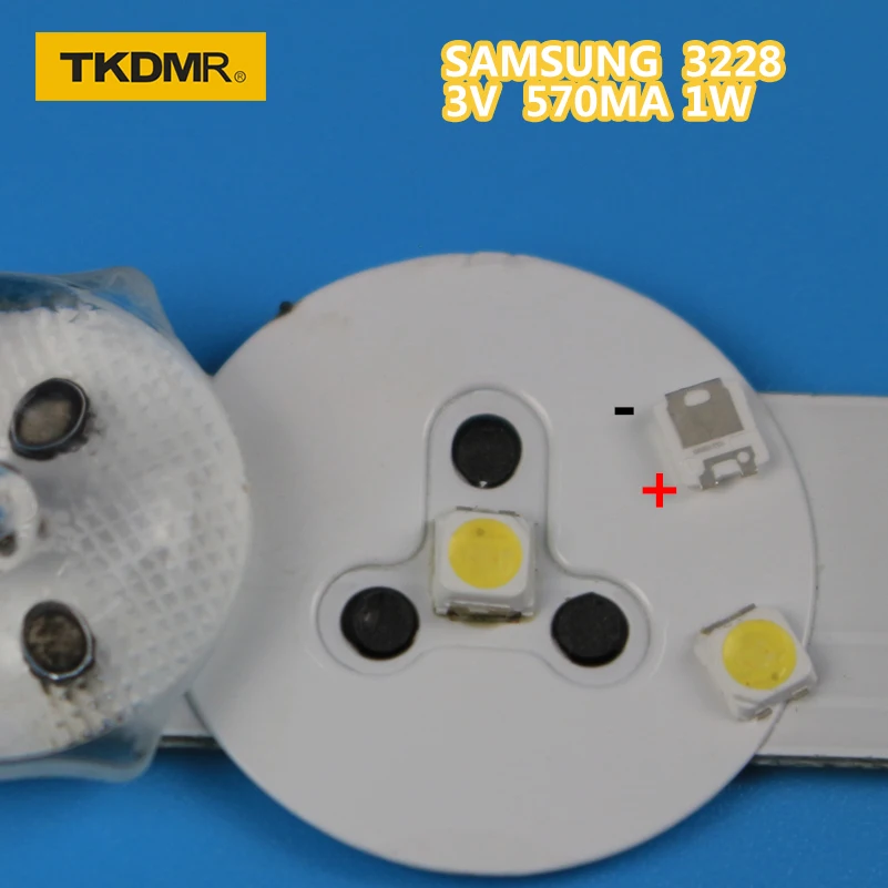 TKDMR 120 шт. SAMSUNG светодиодная подсветка TT321A 1 5 Вт 3 в 3228 2828 холодный белый ЖК