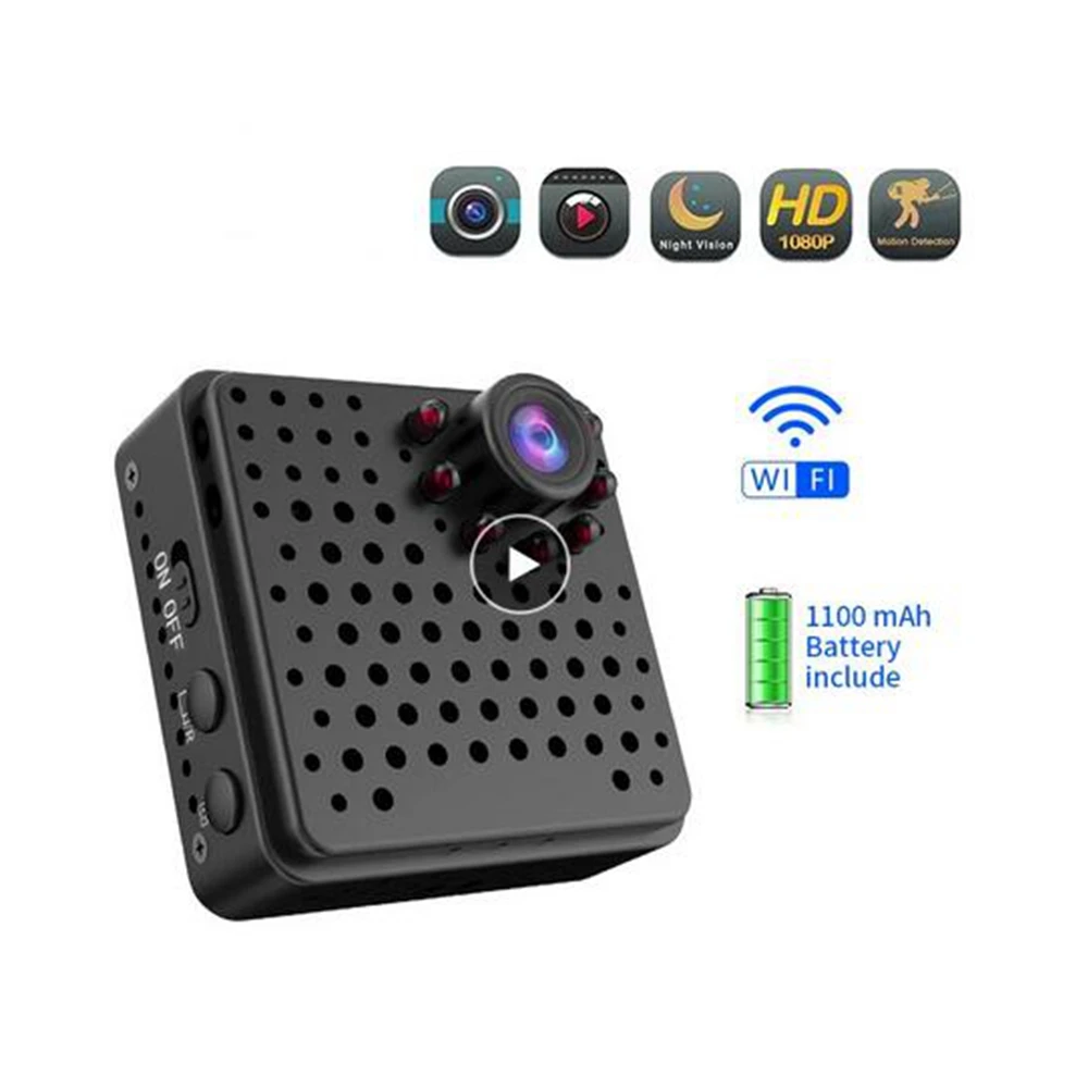 Mini Camcorders Full Hd 1080P Mini Camera Wifi Night Vision Wireless
