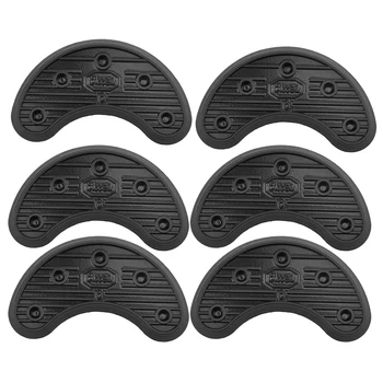 

3Pairs Rubber Heel Savers Toe Plates Taps DIY Shoe Repair Supplies Thick 4mm