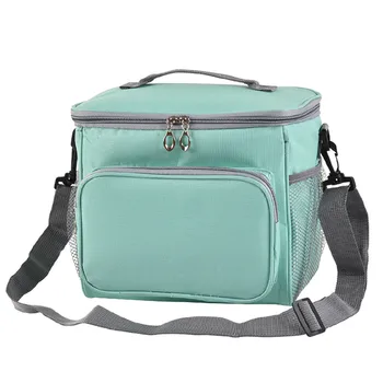 

Large-capacity Oxford Cloth Lunch Bag Outdoor Insulation Diagonal Cross Freshness Preservation Lunch Bag multi-layer Practical