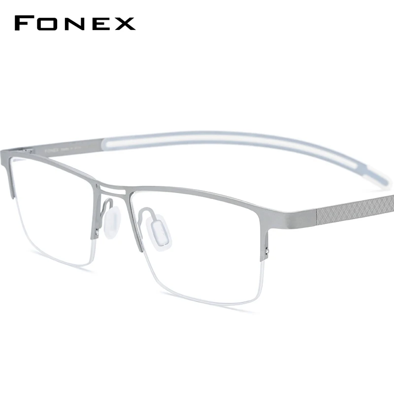 FONEX B Титан оправа для очков Для мужчин новый по рецепту очки без оправы