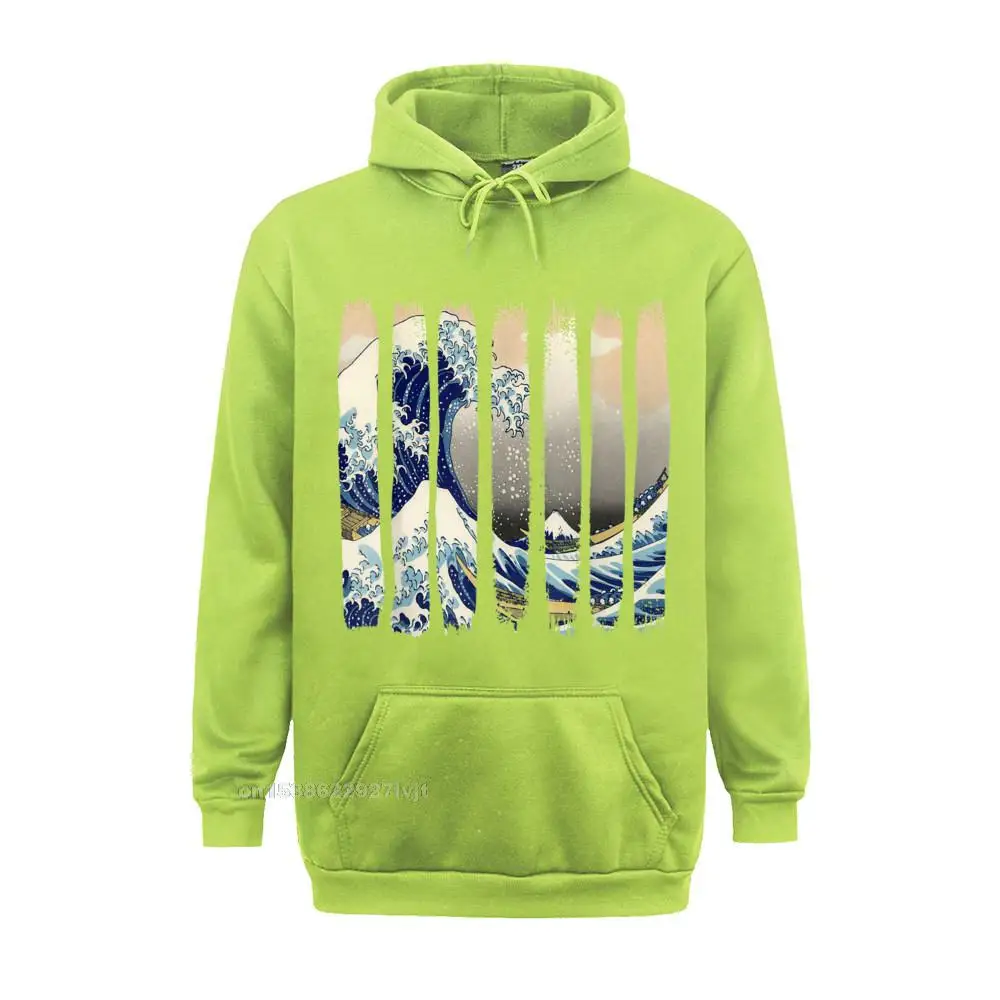 Tops Shirts Fashionable Tops & Tees April FOOL DAY 2021 Newest Casual Short Sleeve 100% Cotton Crewneck Adult T Shirts Casual T-Shirt Edo Japan Hokusai Great Wave off Kanagawa Tsunami_23 lightgreen