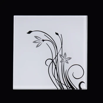 

Wall Touch Switch 2 Way Socket Dual USB Switches White Black Gold Crystal Glass Panel 86
