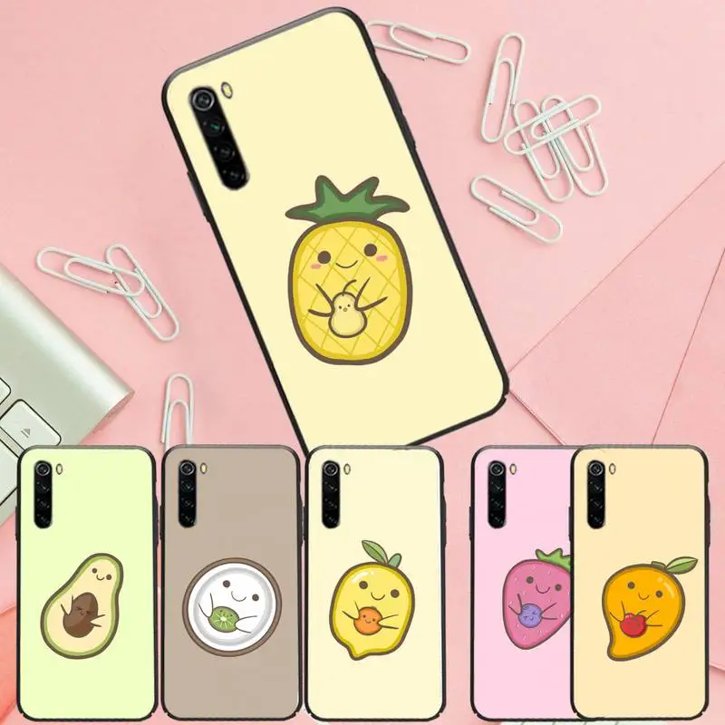 Candy colored fruit cartoon case coque fundas etui for xiaomi note max mi 3 7 8 9se Redmi 7a 8t 10 pro lite cases cover | Мобильные