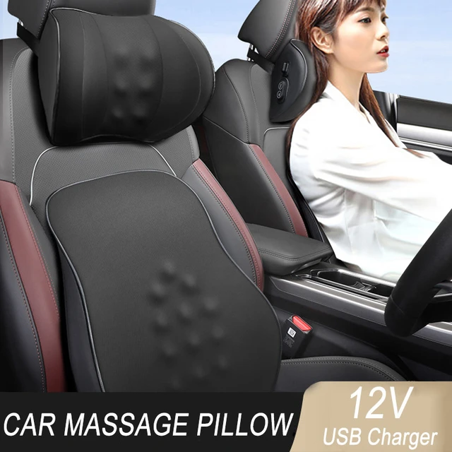 Lumbar Support Pillow Memory Foam Chair Cushion Supports Lower Back for  Easy Posture in the Car, Office, Plane and Your Chair - AliExpress