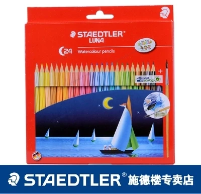 Набор цветных акварельных карандашей Staedtler 12/24/36 48 цветные карандаши для