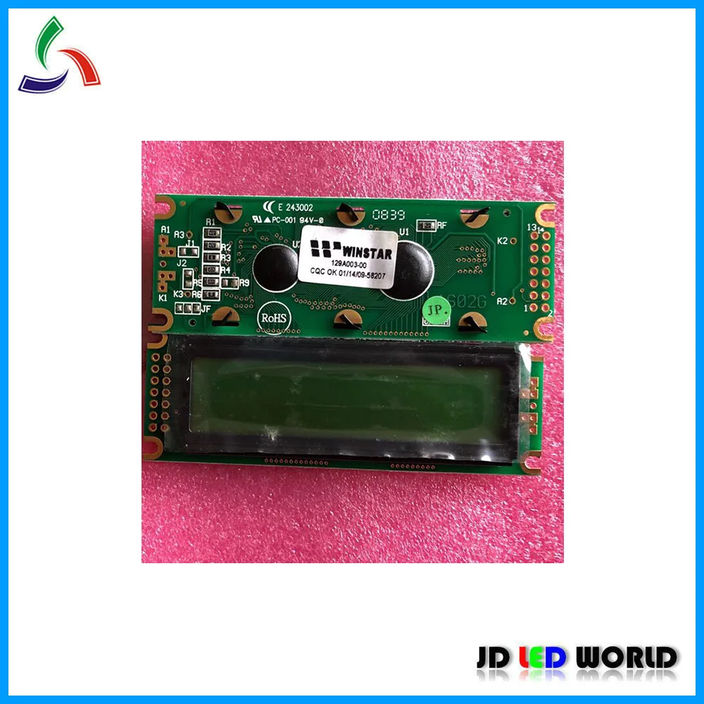 ЖК-модуль WINSTAR1602G 129A003-00 1602 1602G 129003 без подсветки | Электронные компоненты и