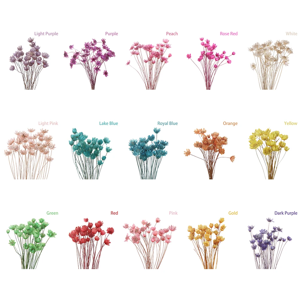 Горячая Распродажа 30 шт. декоративные сушеные цветы маленькие маргаритки букет