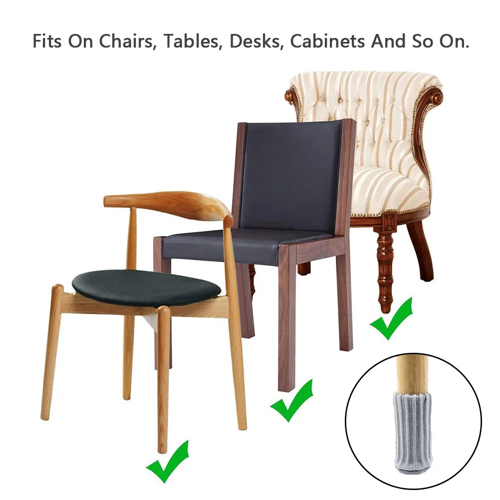 Furniture Table Chair Anti Scratch Cover Non Slip Leg Foot Wood Anti Scratch Cover Non Slip Leg Foot
