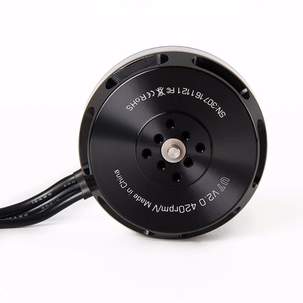 TMOTOR U7-V2.0 KV280 Высокое качество мульти-оси Дрон с бесщеточным двигателем постоянного тока Водонепроницаемость защищает от ветра и пыли упорная