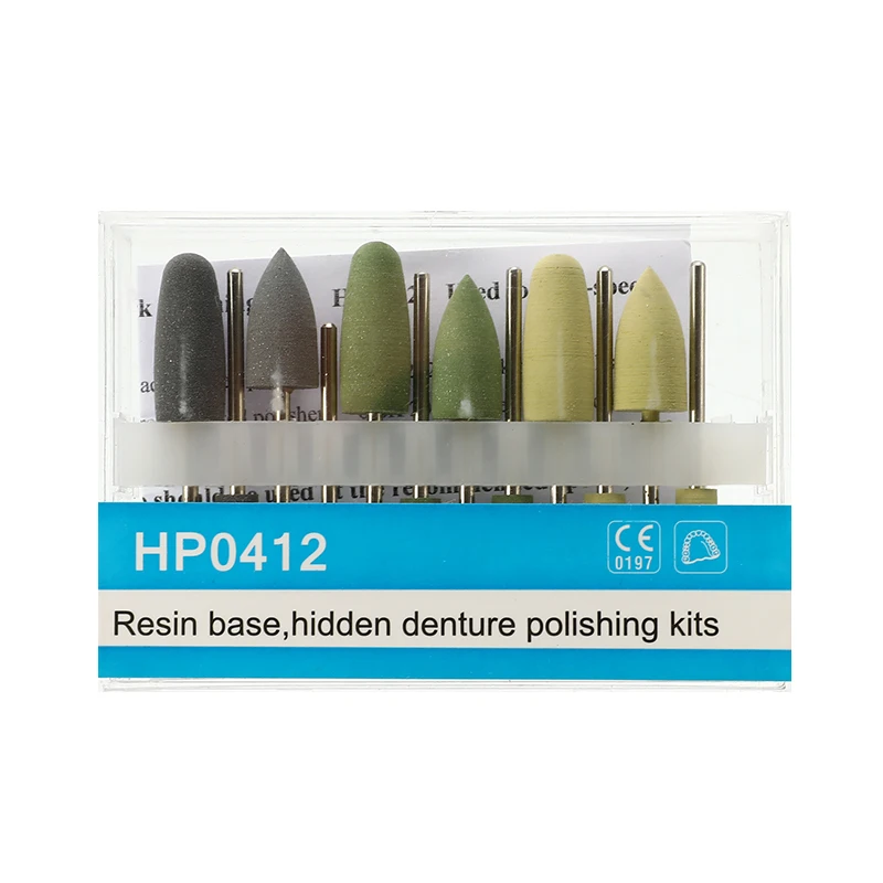 12 шт/комплект Стоматологическая Полировочная машина набор гигиены полости рта