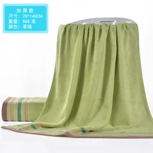Банное полотенце из бамбукового волокна, утолщенное, для взрослых, для отелей, банное полотенце, жаккардовое детское одеяло, мягкое Впитывающее антибактериальное полотенце, JJ50MJ