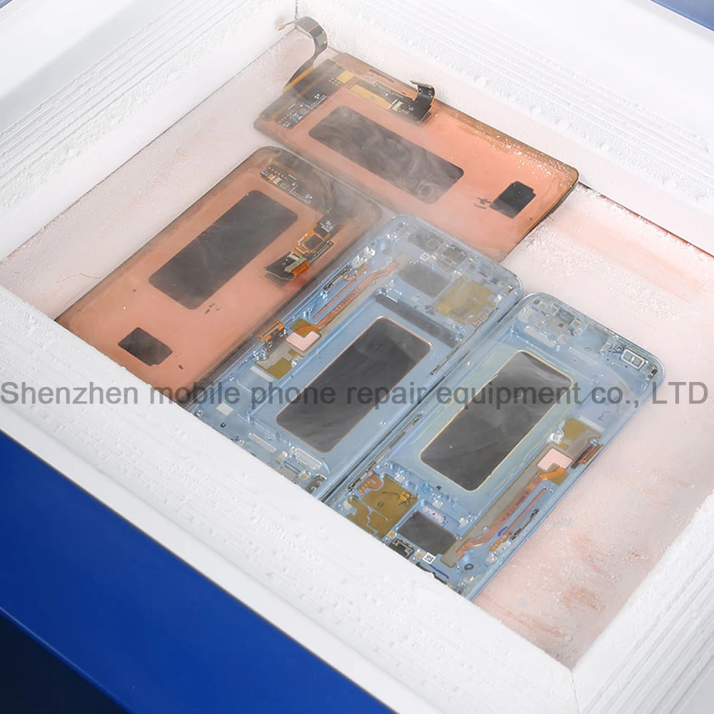 Механик-190 °C lcd сенсорный экран Сепаратор с функцией заморозки машина изогнутая панель замораживания сепаратор для полного ремонта всех телефонов