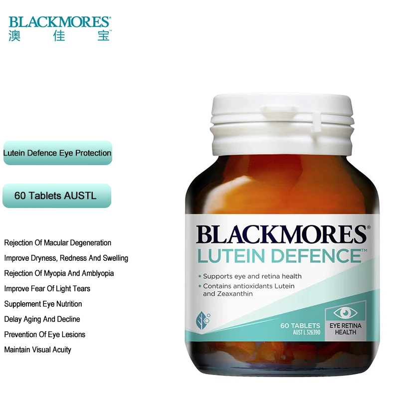 

Australia Healthy Eye Protection Tablets Lutein Defence Protecting Eyesight Improve Dryness Swelling Eye Protection Tablets