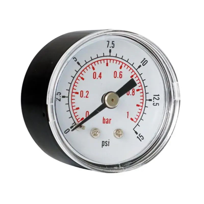 0-15psi 0-30psi 1/8BSPT манометр воздушного компрессора масляный водный гидравлический точность Давление датчик
