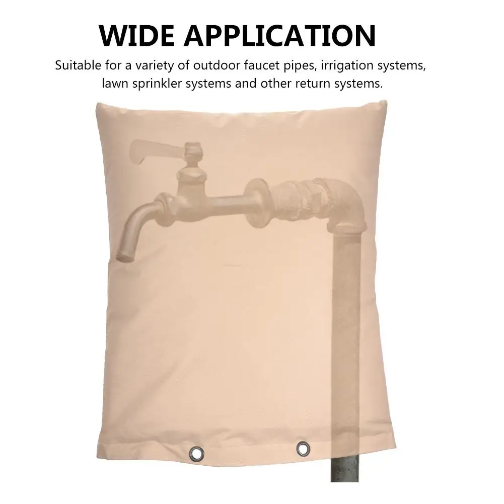 Outdoor Faucet Cover 600DPVC Waterproof Faucet Pipe Insulation