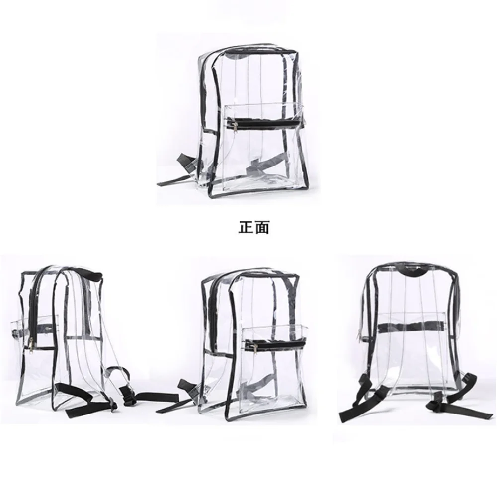 Transparent PVC Waterproof Swimming Bag Backpack Outdoor Sport Travel Beach Swimsuit Shoes Storage Organizer Pvc Dry Bag|Сумки для