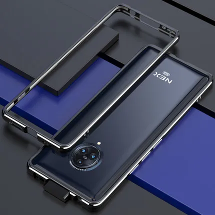 Роскошный брендовый Алюминиевый металлический бампер для VIVO Nex 3, металлические Чехлы, крышка в форме колонки, рамка для VIVO Nex3 5G