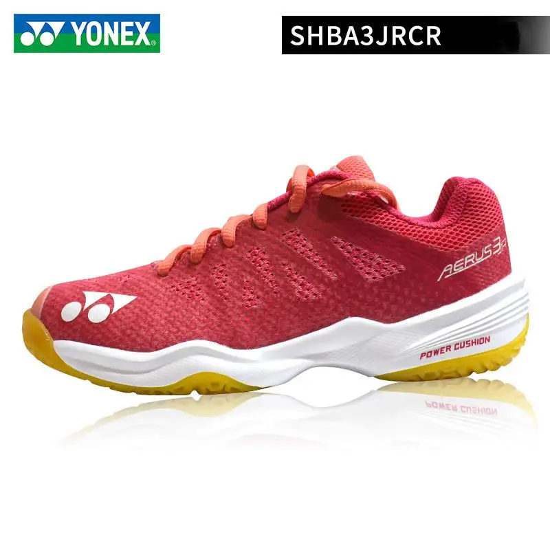 Yonex Pro Kids бадминтон обувь брендовые Детские кроссовки для мальчиков и девочек дышащие Легкая теннисная спортивная обувь - Цвет: shbA3CRJR